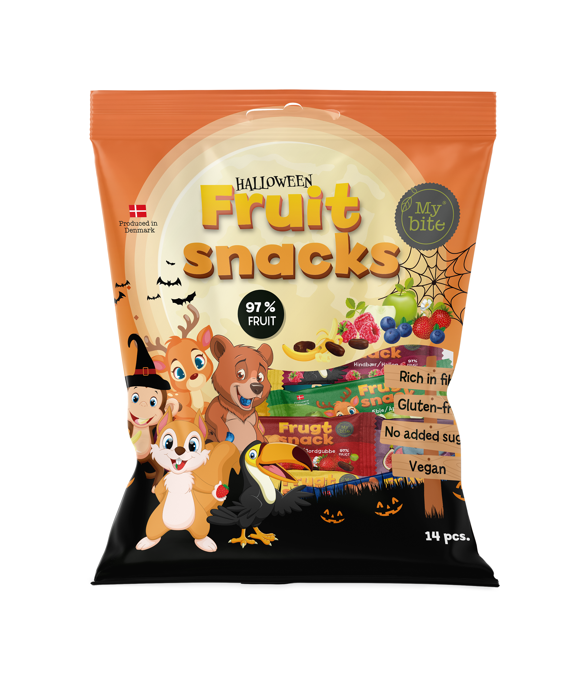Halloween Fruit Snacks Mix